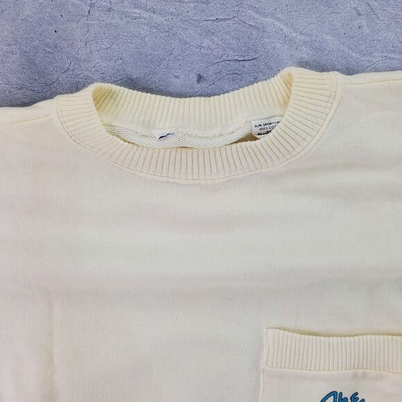 VINTAGE Rare 80's The California Raisins Sweatshirt Sun Sportswear Large - Picture 11 of 16